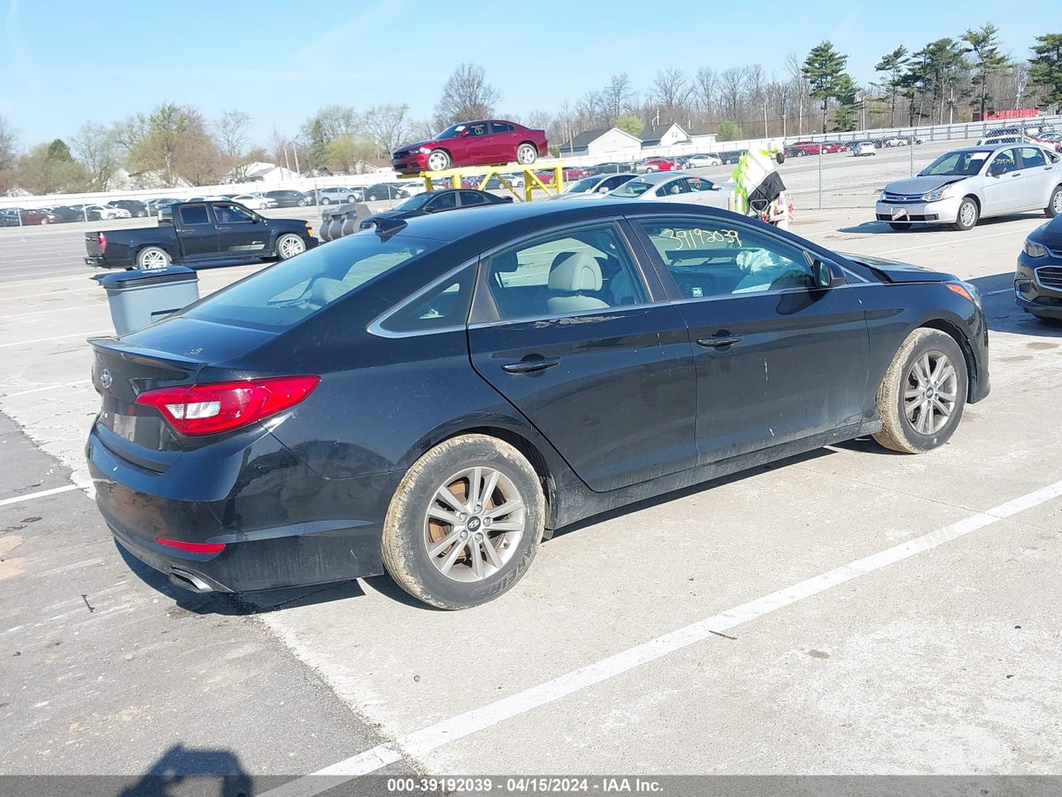 2017 HYUNDAI SONATA — снимка 4