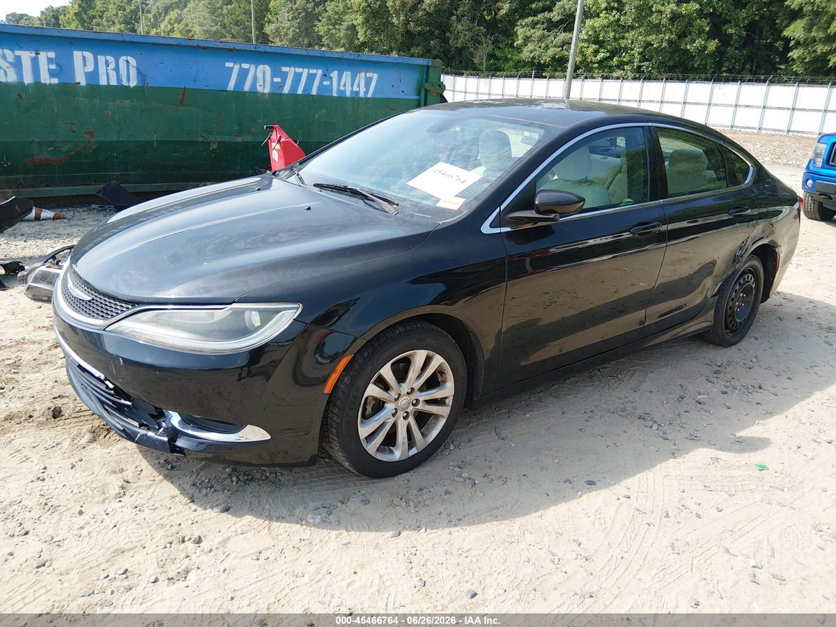 2015 CHRYSLER 200 LIMITED — снимка 2