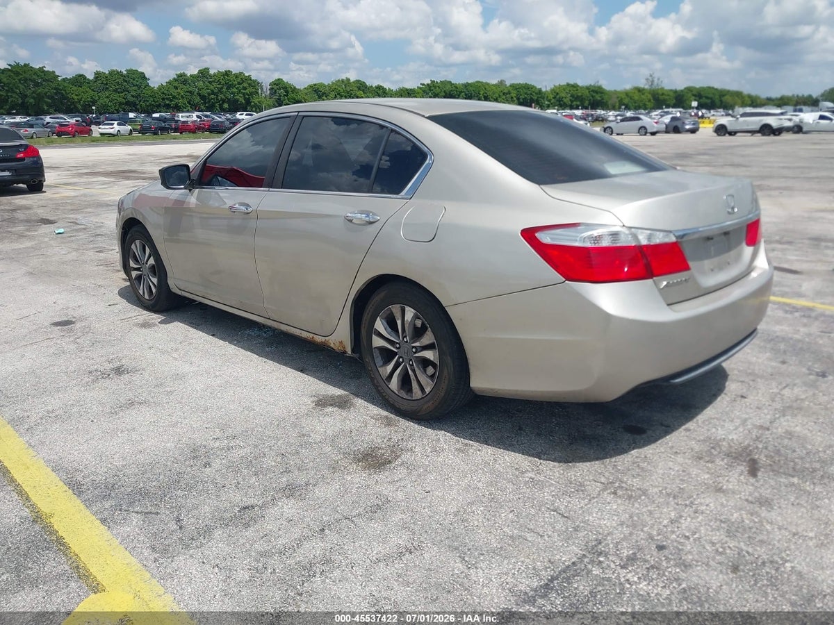 2014 HONDA ACCORD LX — снимка 3