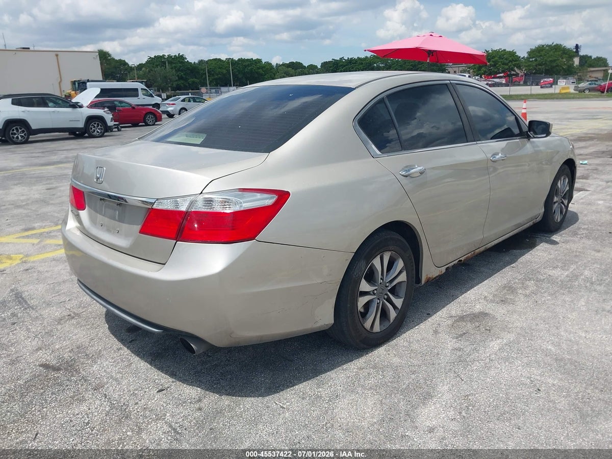 2014 HONDA ACCORD LX — снимка 4