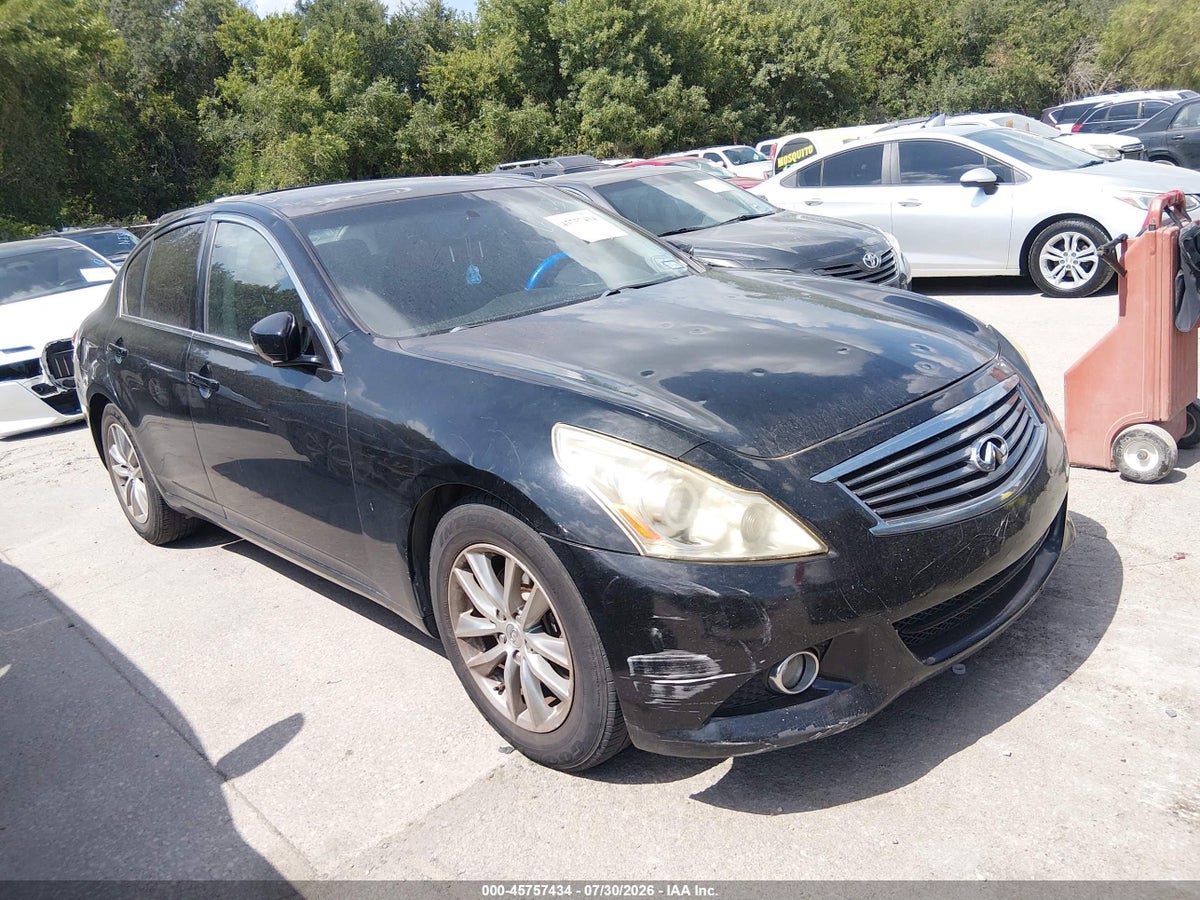 2012 INFINITI G37X