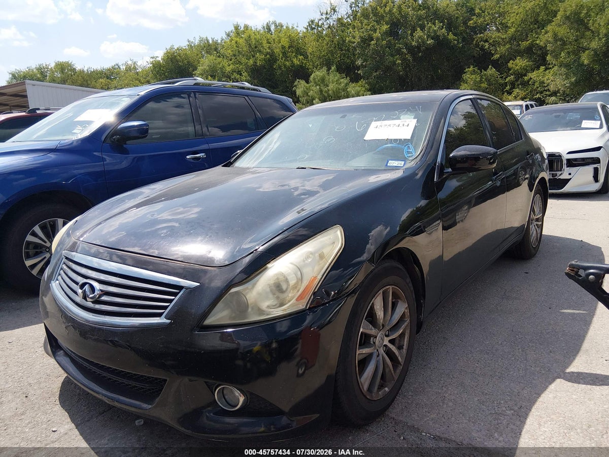 2012 INFINITI G37X — снимка 2