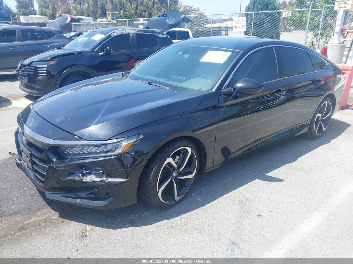 2021 HONDA ACCORD SPORT — снимка 2