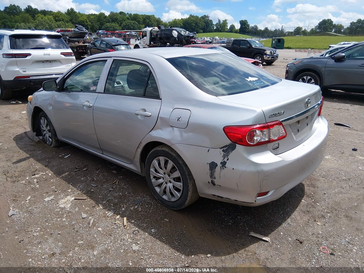 2012 TOYOTA COROLLA LE — снимка 3