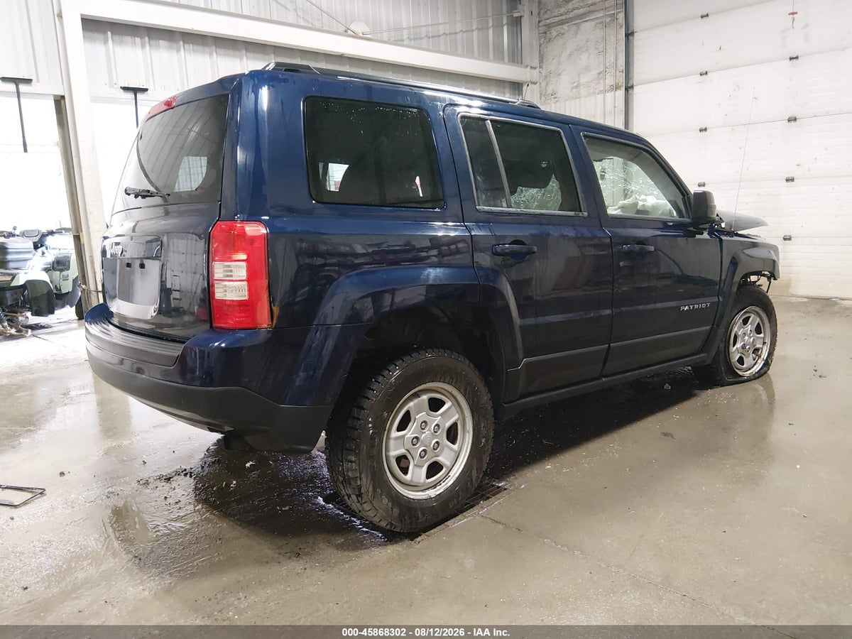 2014 JEEP PATRIOT SPORT — снимка 4