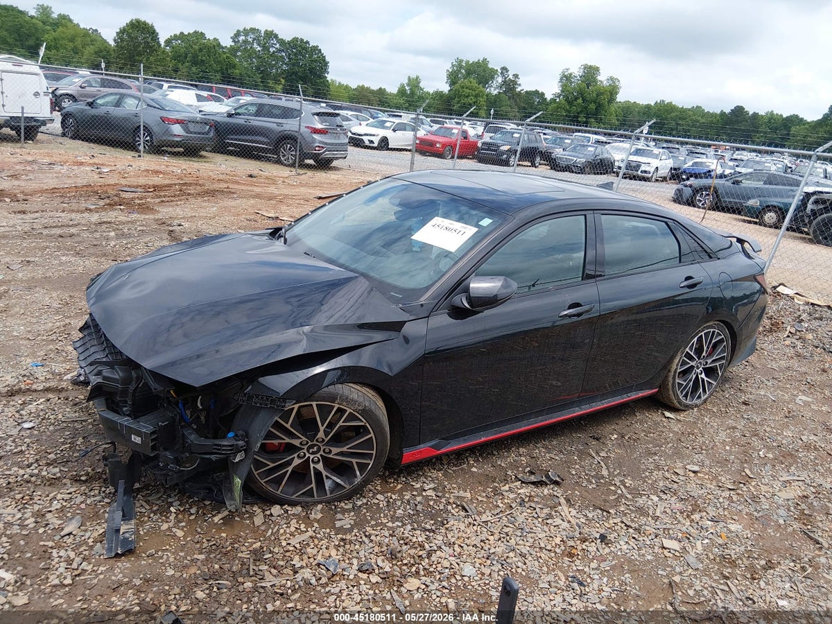 2022 HYUNDAI ELANTRA N — снимка 2