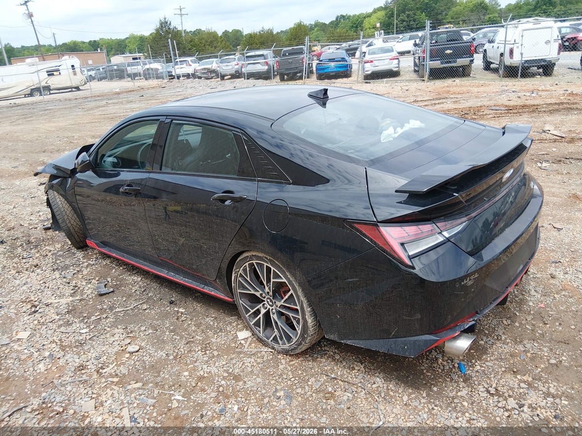 2022 HYUNDAI ELANTRA N — снимка 3