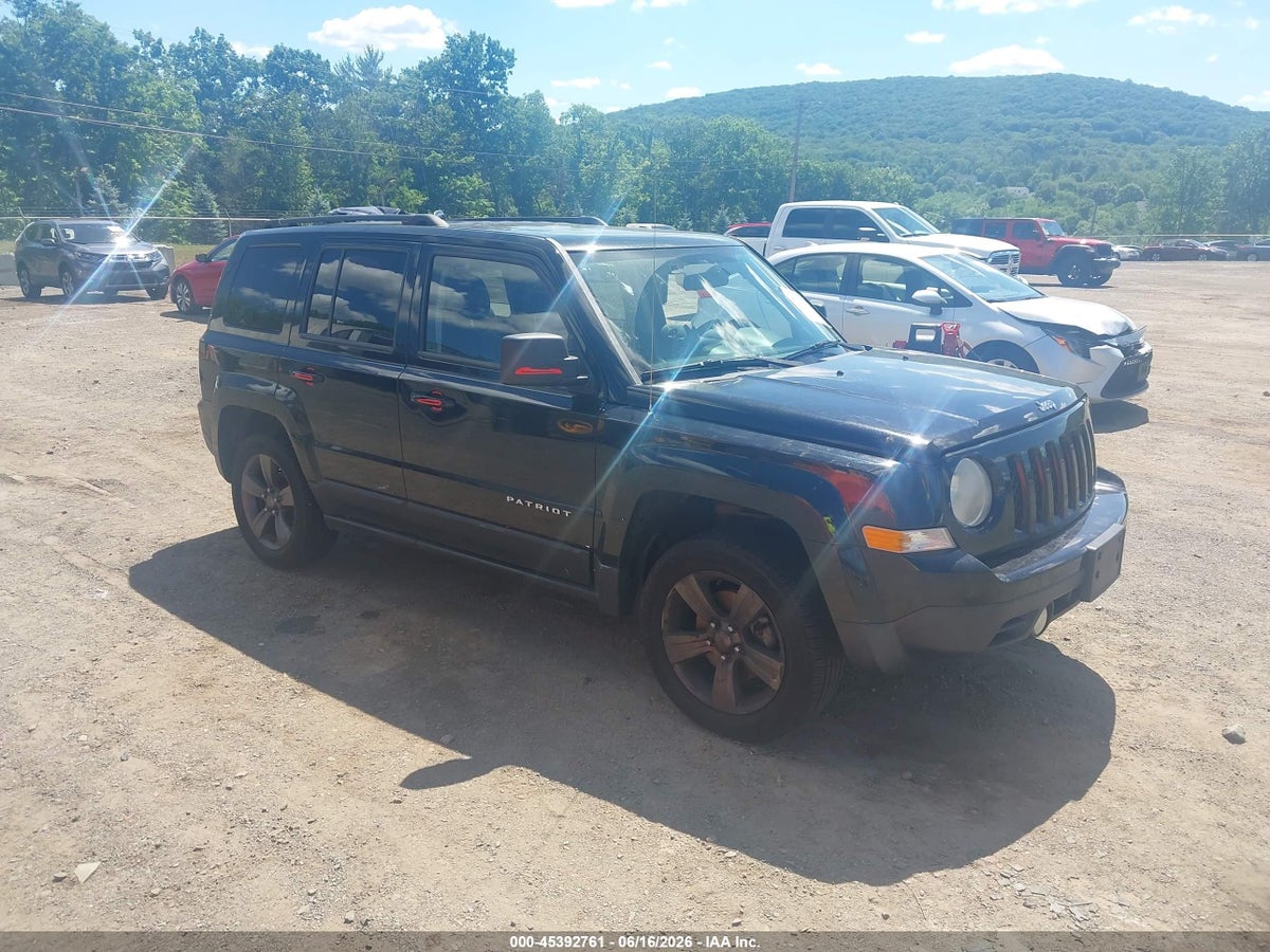 2015 JEEP PATRIOT HIGH ALTITUDE EDITION