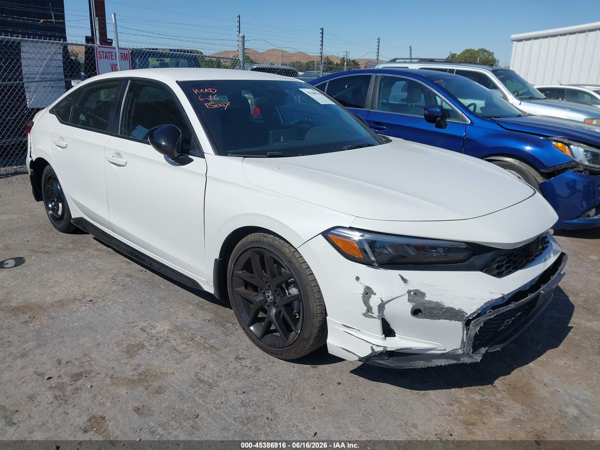 2025 HONDA CIVIC SPORT