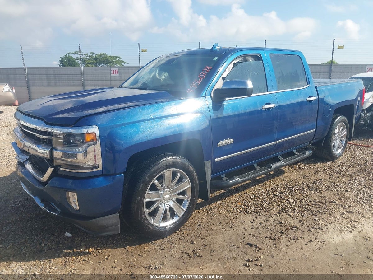 2017 CHEVROLET SILVERADO 1500 HIGH COUNTRY — снимка 2