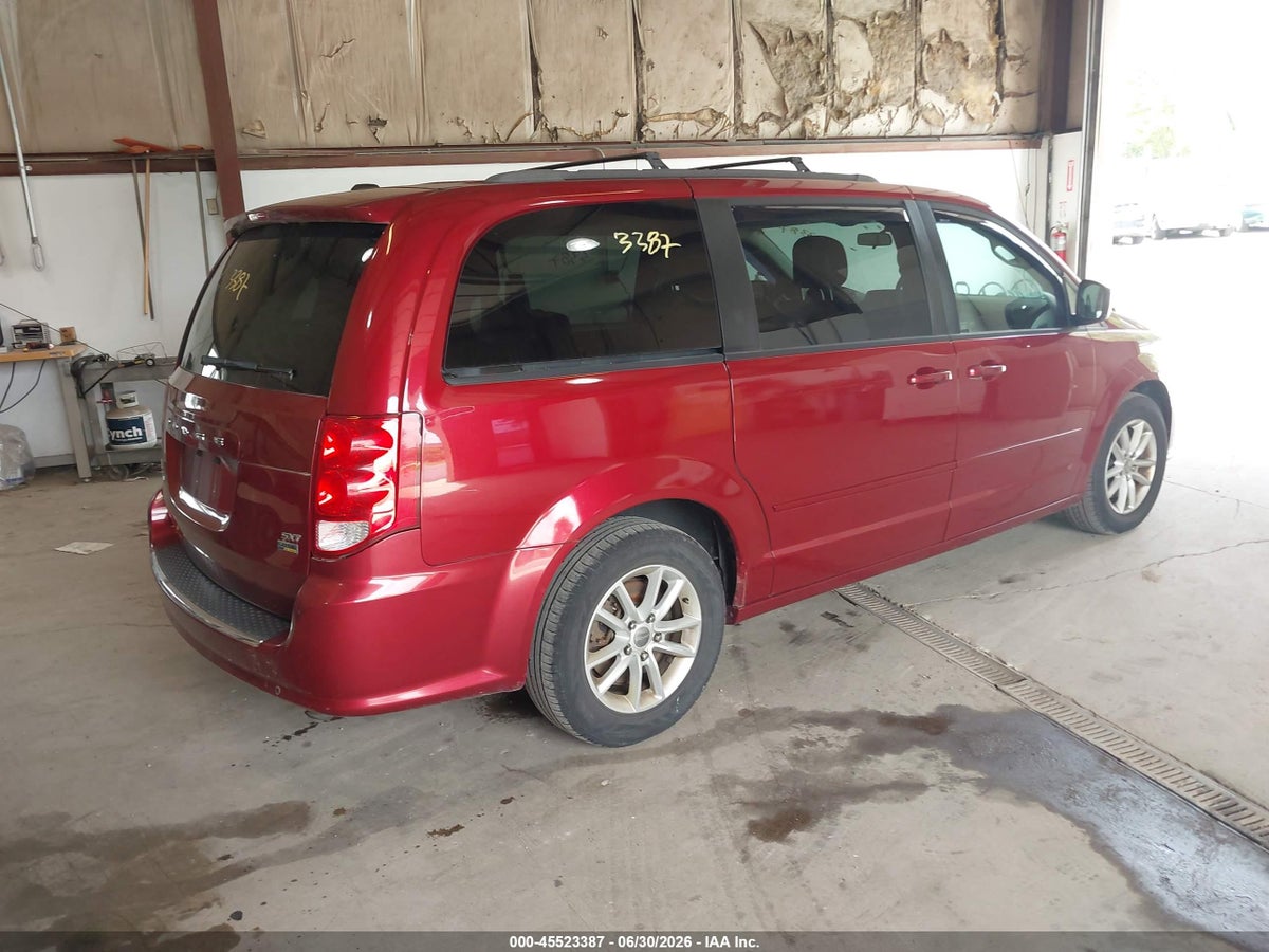2014 DODGE GRAND CARAVAN SXT — снимка 4