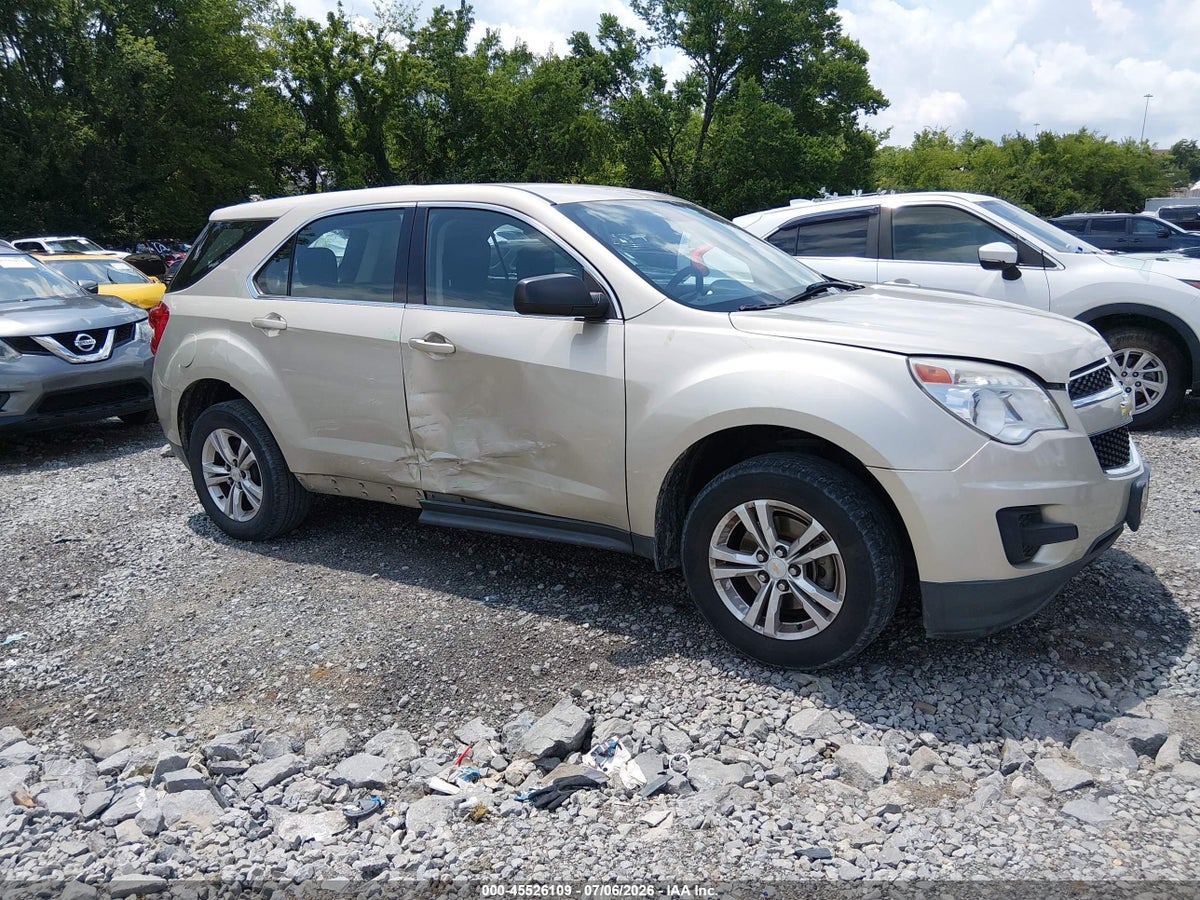 2013 CHEVROLET EQUINOX LS