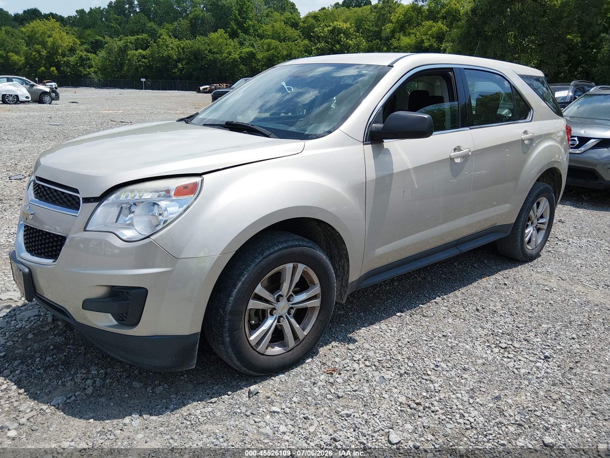 2013 CHEVROLET EQUINOX LS — снимка 2