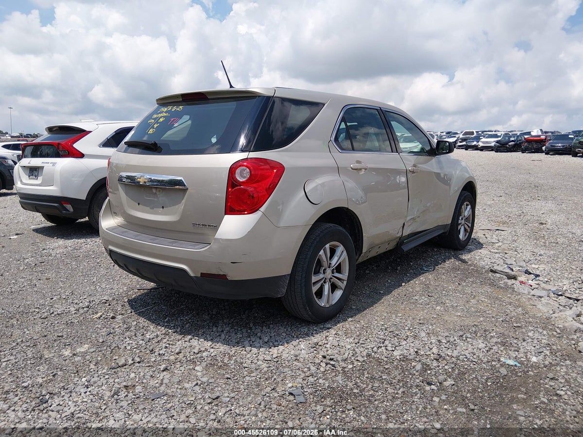 2013 CHEVROLET EQUINOX LS — снимка 4