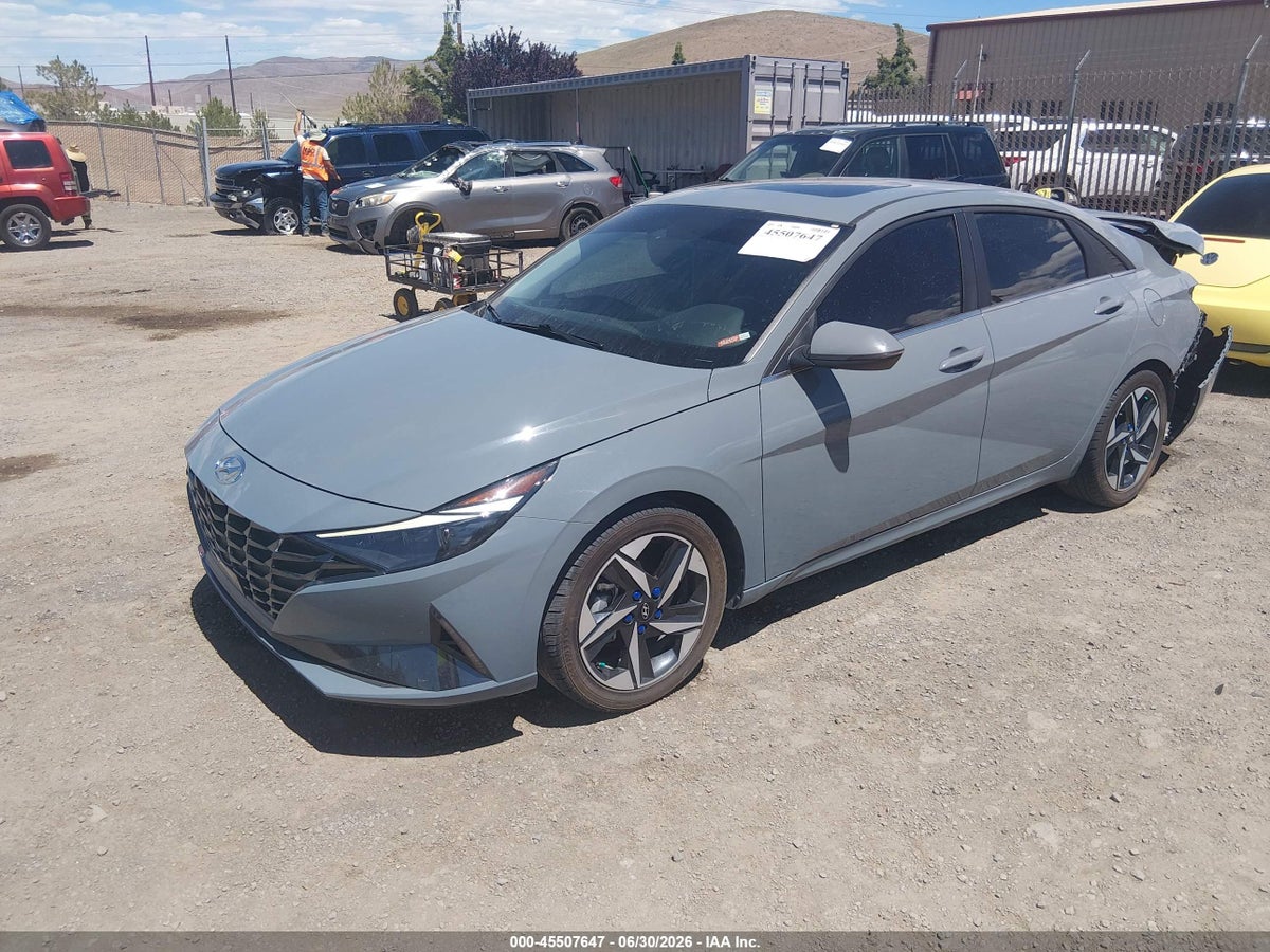 2023 HYUNDAI ELANTRA HYBRID LIMITED — снимка 2