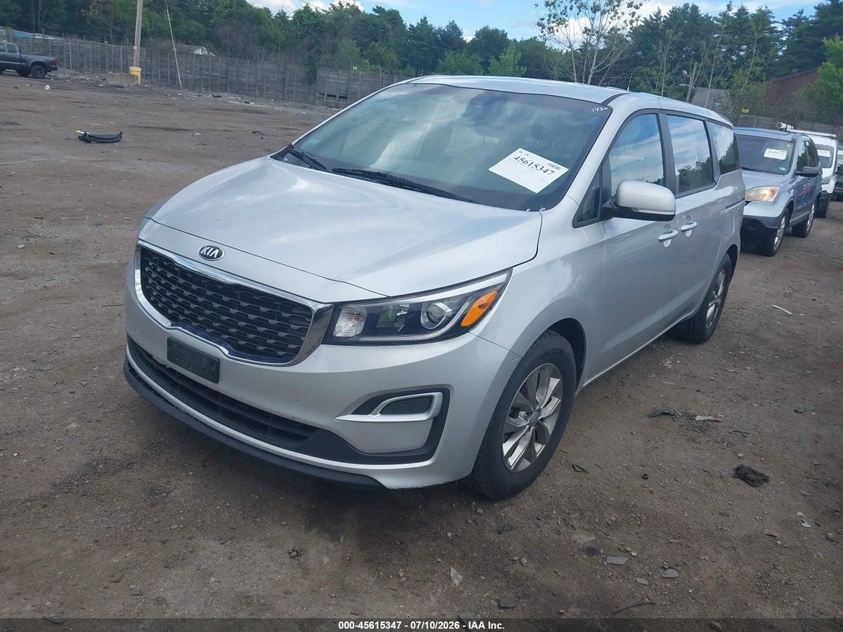 2019 KIA SEDONA L — снимка 2