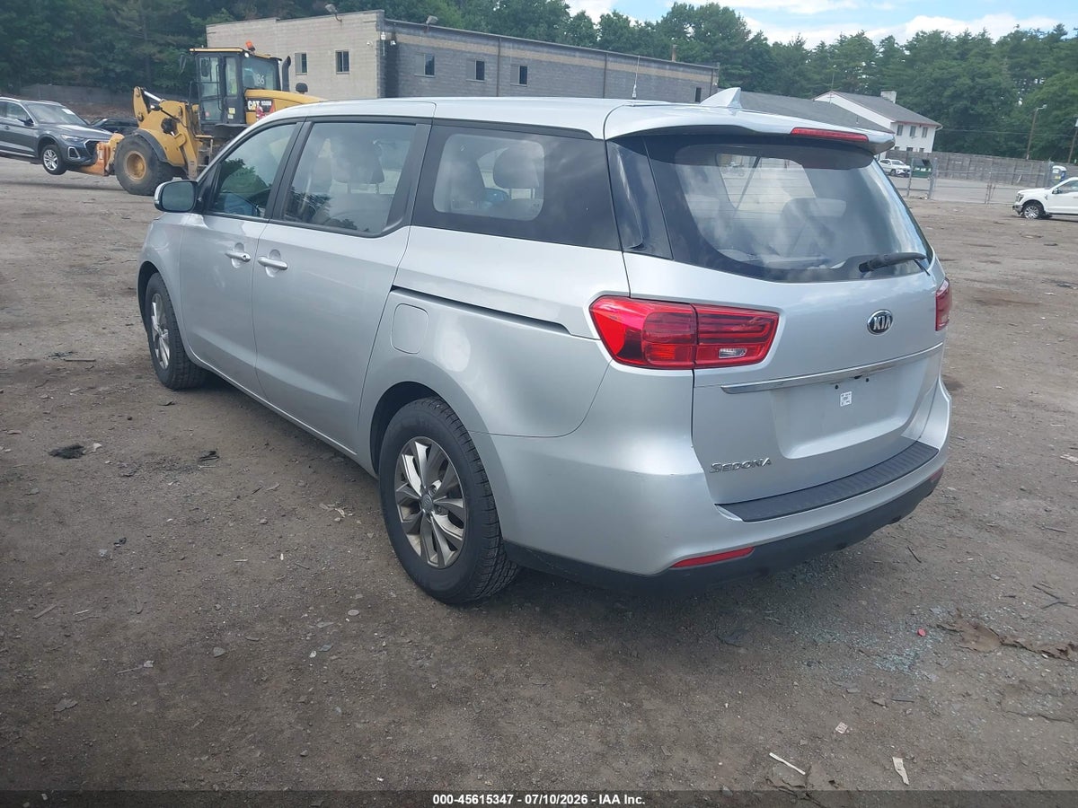 2019 KIA SEDONA L — снимка 3