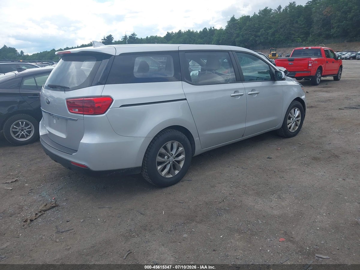 2019 KIA SEDONA L — снимка 4