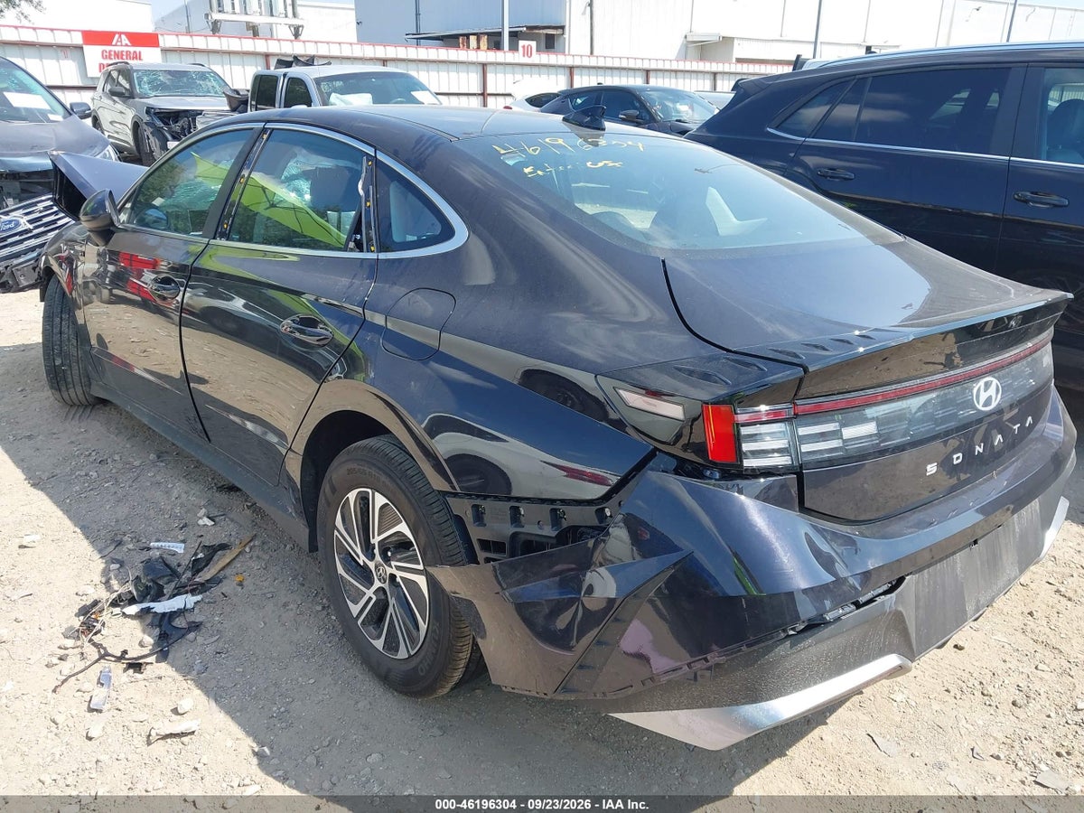 2026 HYUNDAI SONATA HYBRID BLUE — photo 3