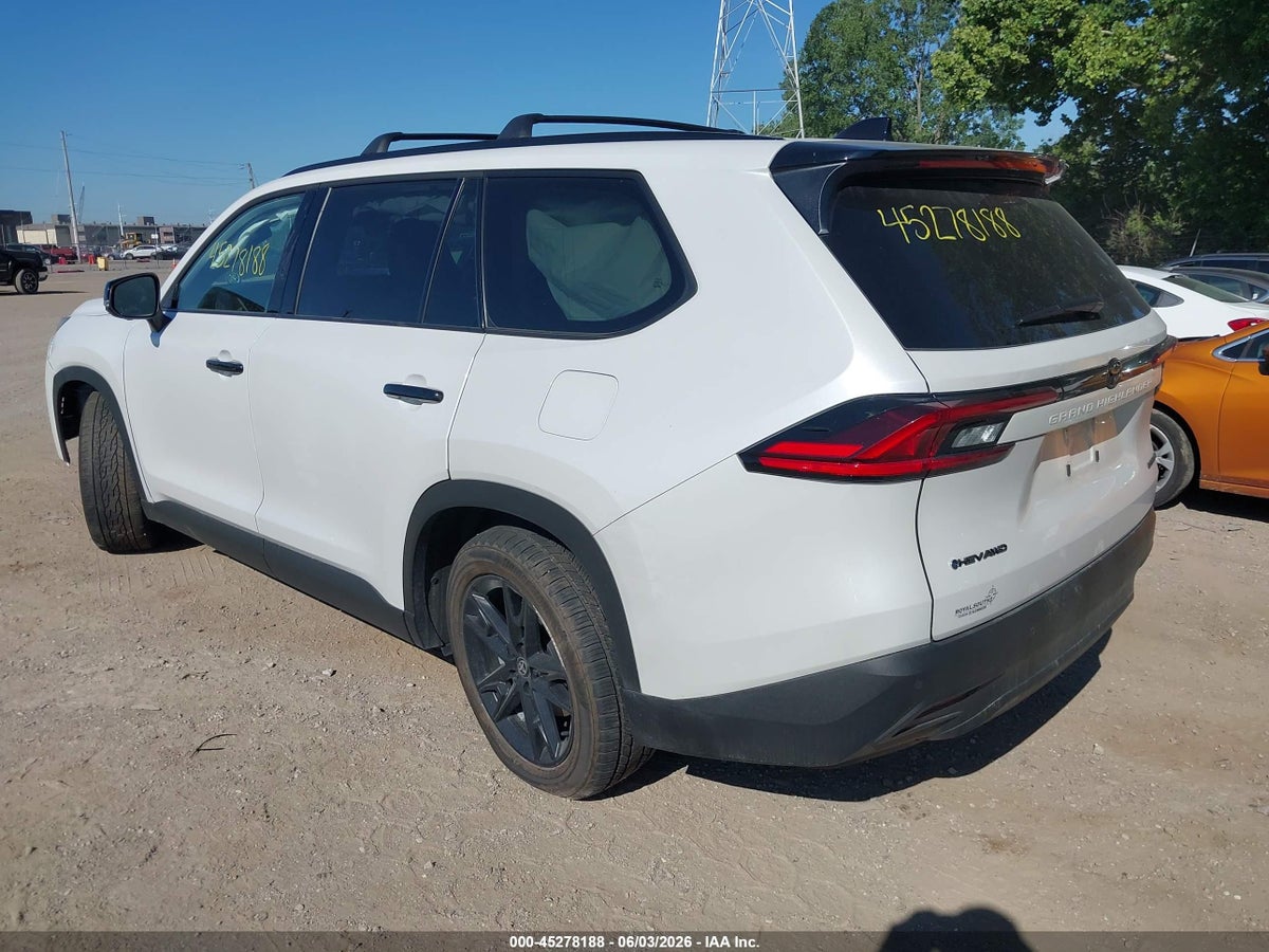 2025 TOYOTA GRAND HIGHLANDER HYBRID NIGHTSHADE EDITION — снимка 3