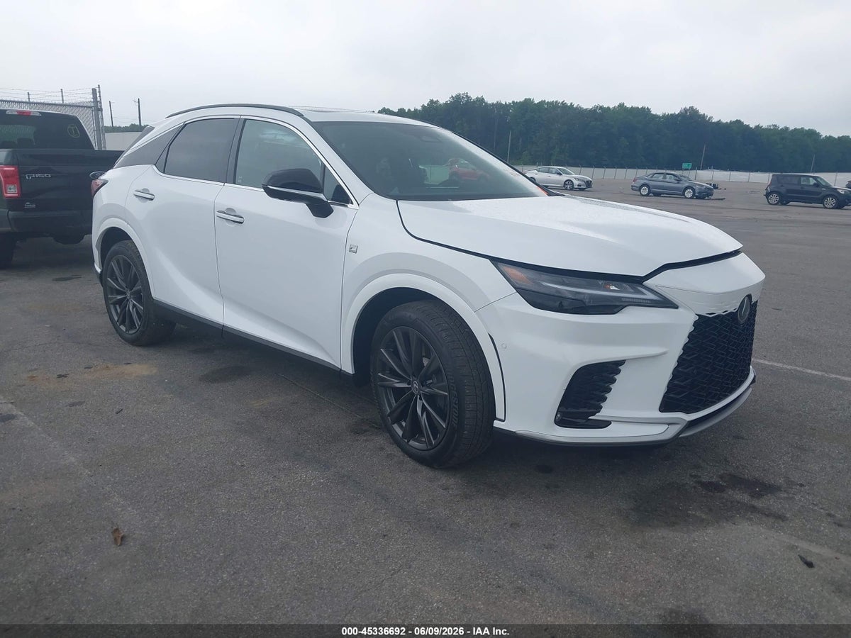 2026 LEXUS RX 350 F SPORT HANDLING