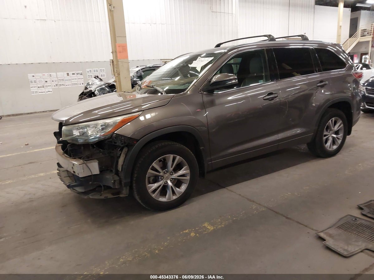 2015 TOYOTA HIGHLANDER XLE V6 — снимка 2