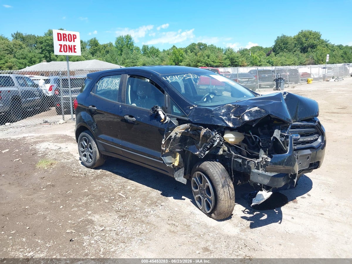 2018 FORD ECOSPORT S