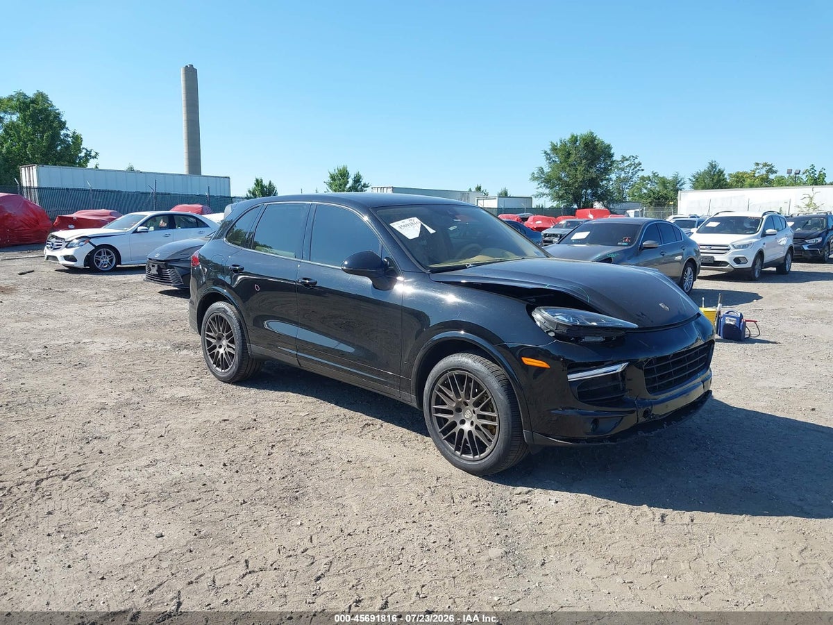 2017 PORSCHE CAYENNE PLATINUM EDITION
