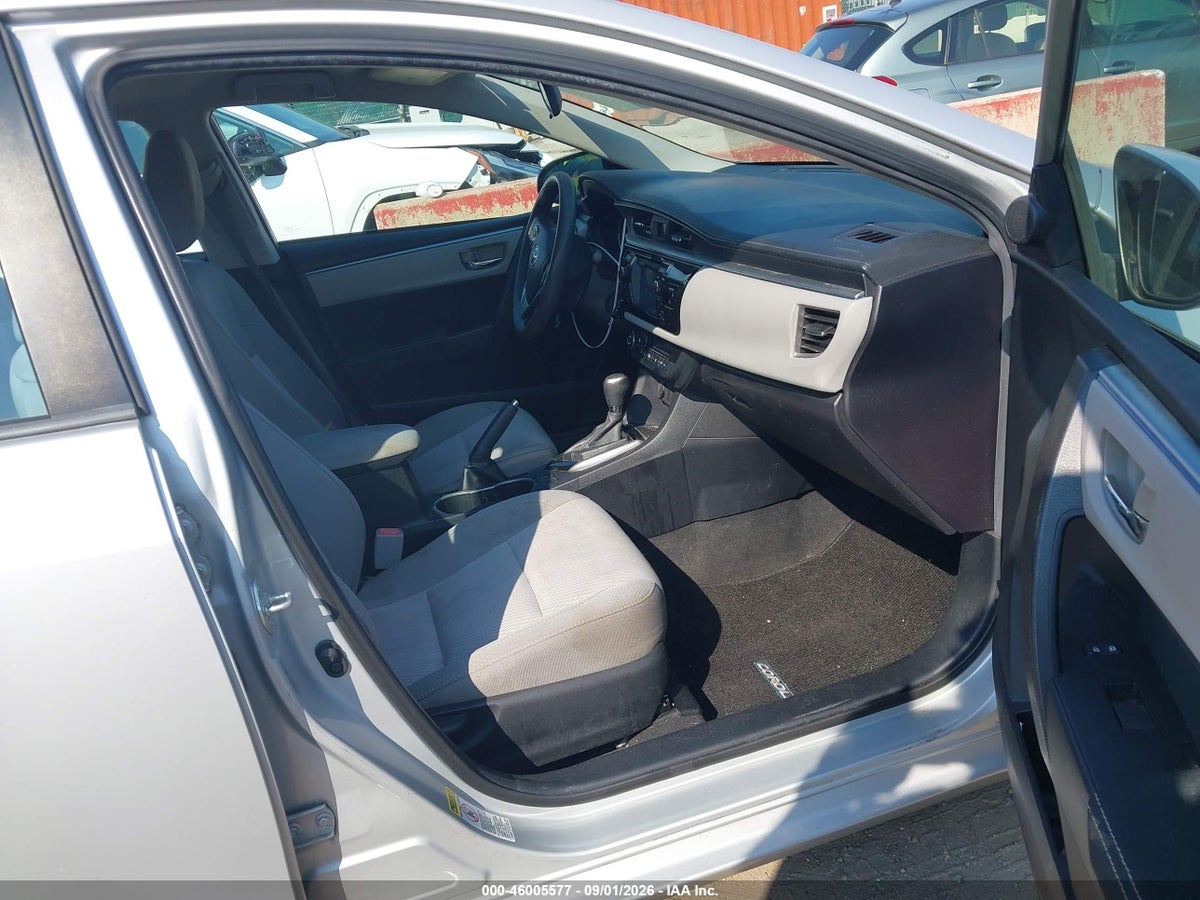 2015 TOYOTA COROLLA LE — снимка 5