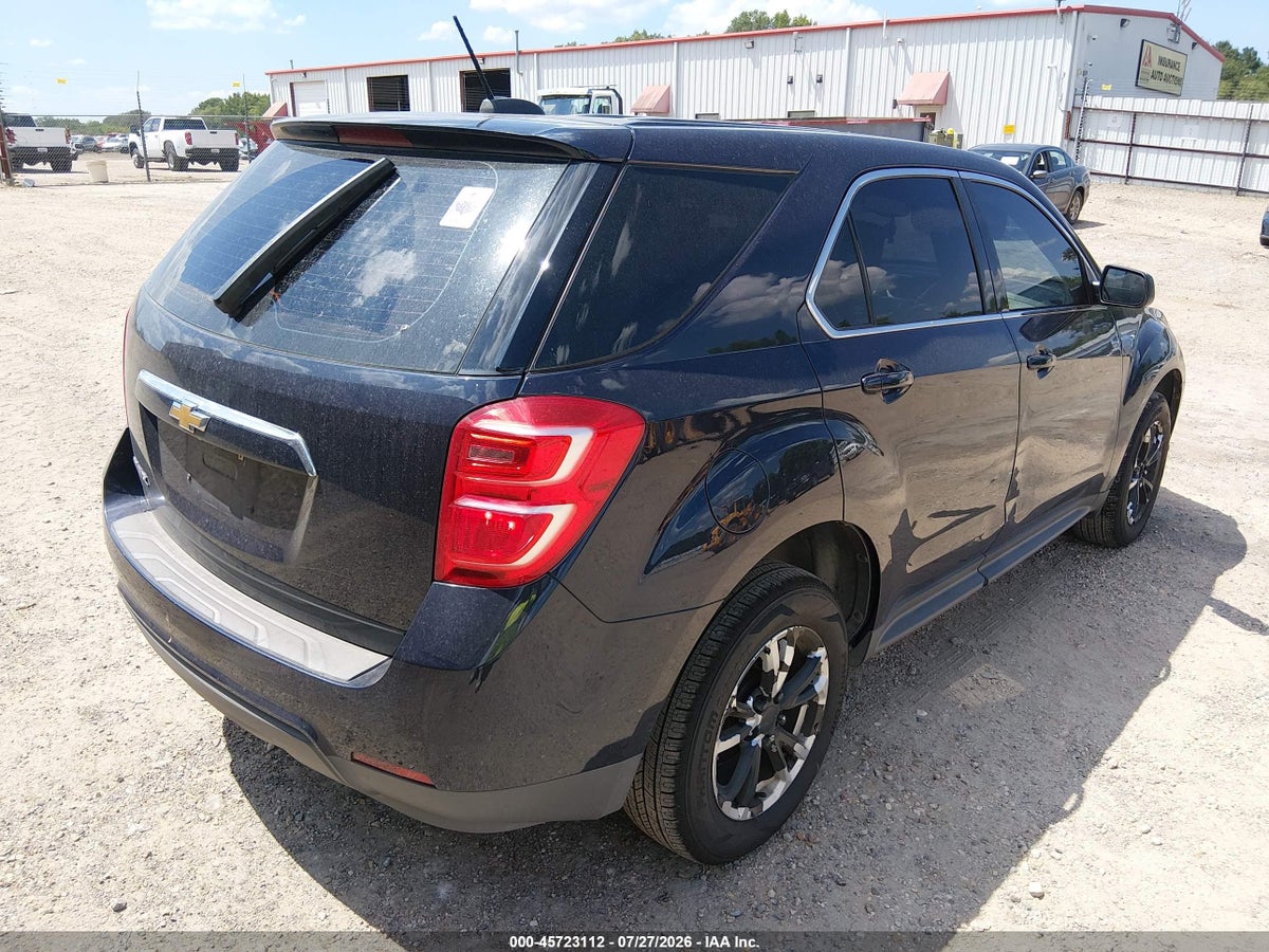 2017 CHEVROLET EQUINOX LS — снимка 4