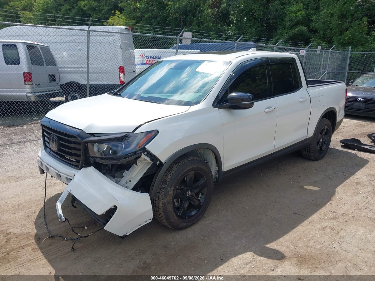 2022 HONDA RIDGELINE BLACK EDITION — снимка 2