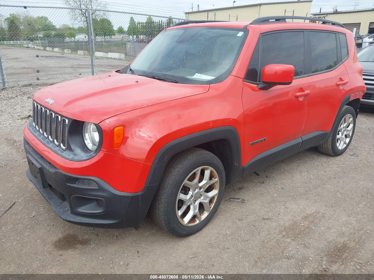 2017 JEEP RENEGADE LATITUDE FWD — снимка 2
