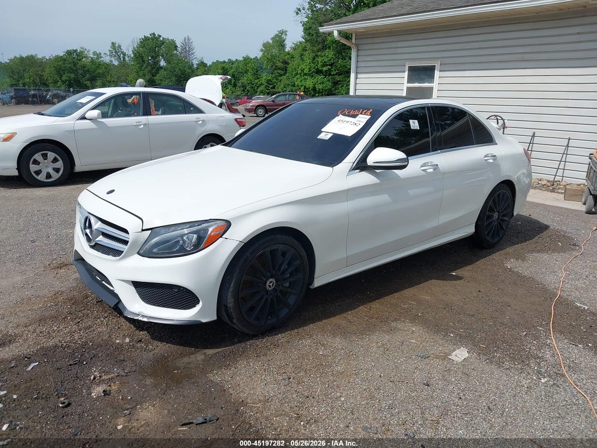 2017 MERCEDES-BENZ C 300 SPORT — снимка 2