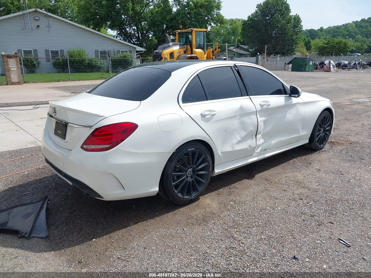 2017 MERCEDES-BENZ C 300 SPORT — снимка 4