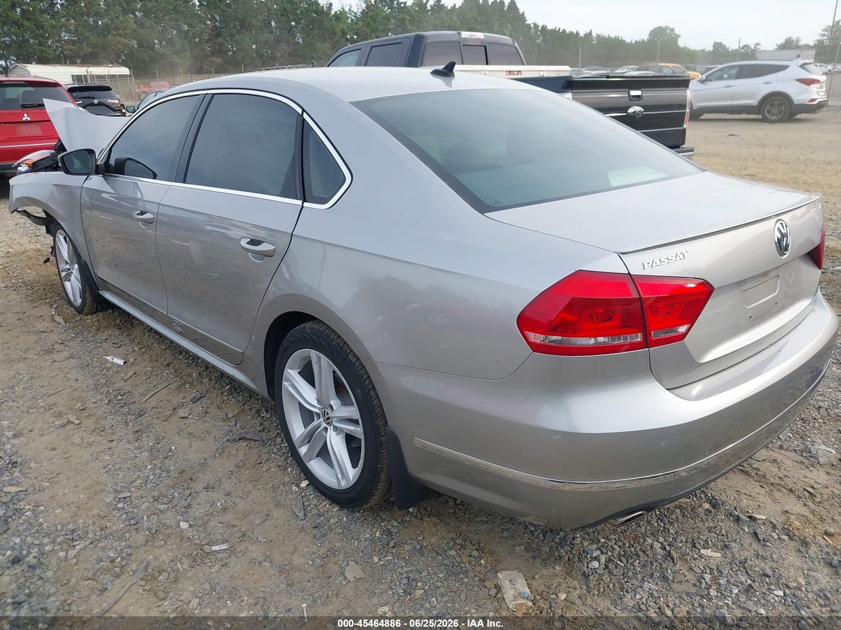 2014 VOLKSWAGEN PASSAT 2.0L TDI SEL PREMIUM — снимка 3
