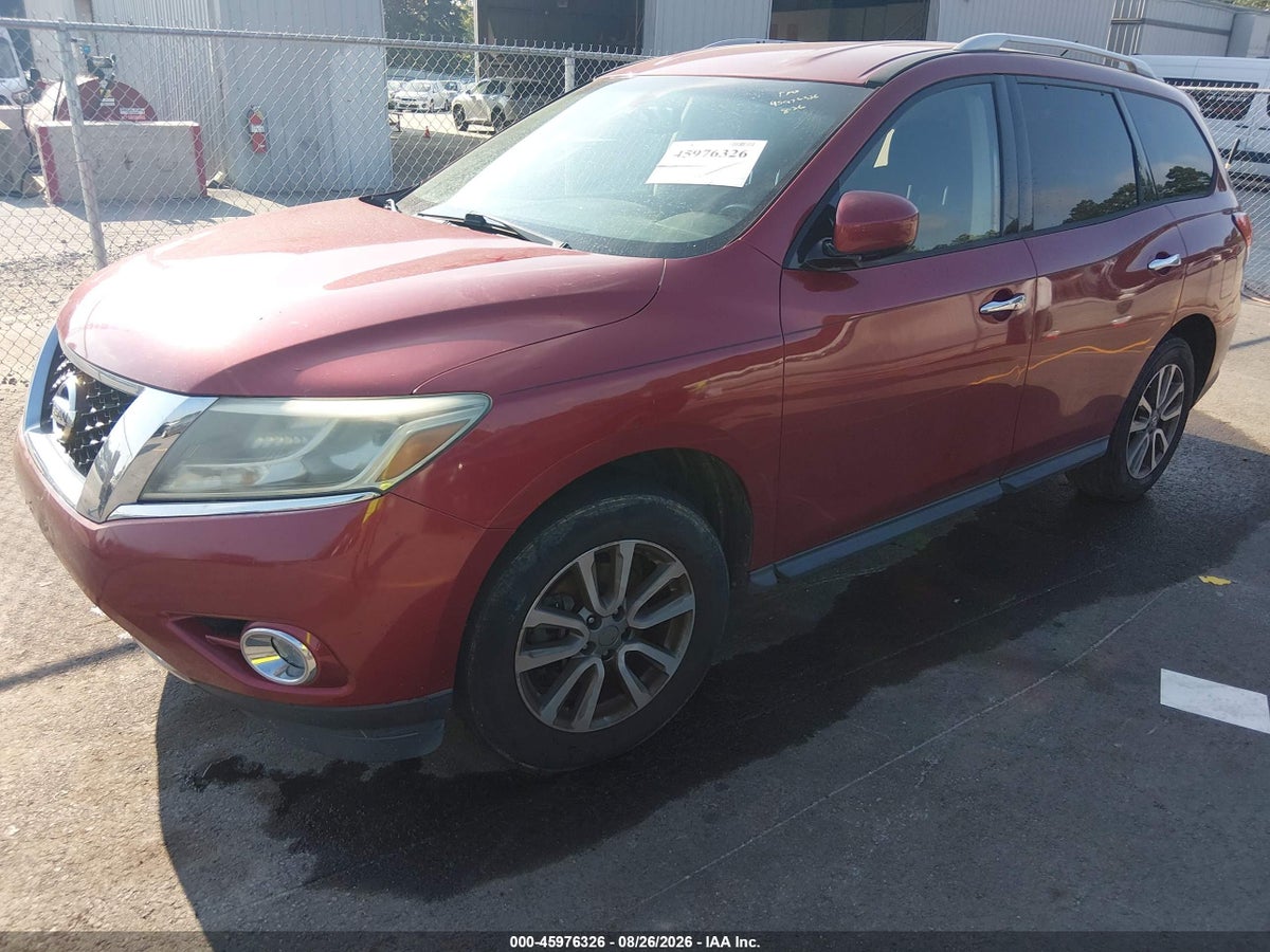 2016 NISSAN PATHFINDER PLATINUM/S/SL/SV — снимка 2