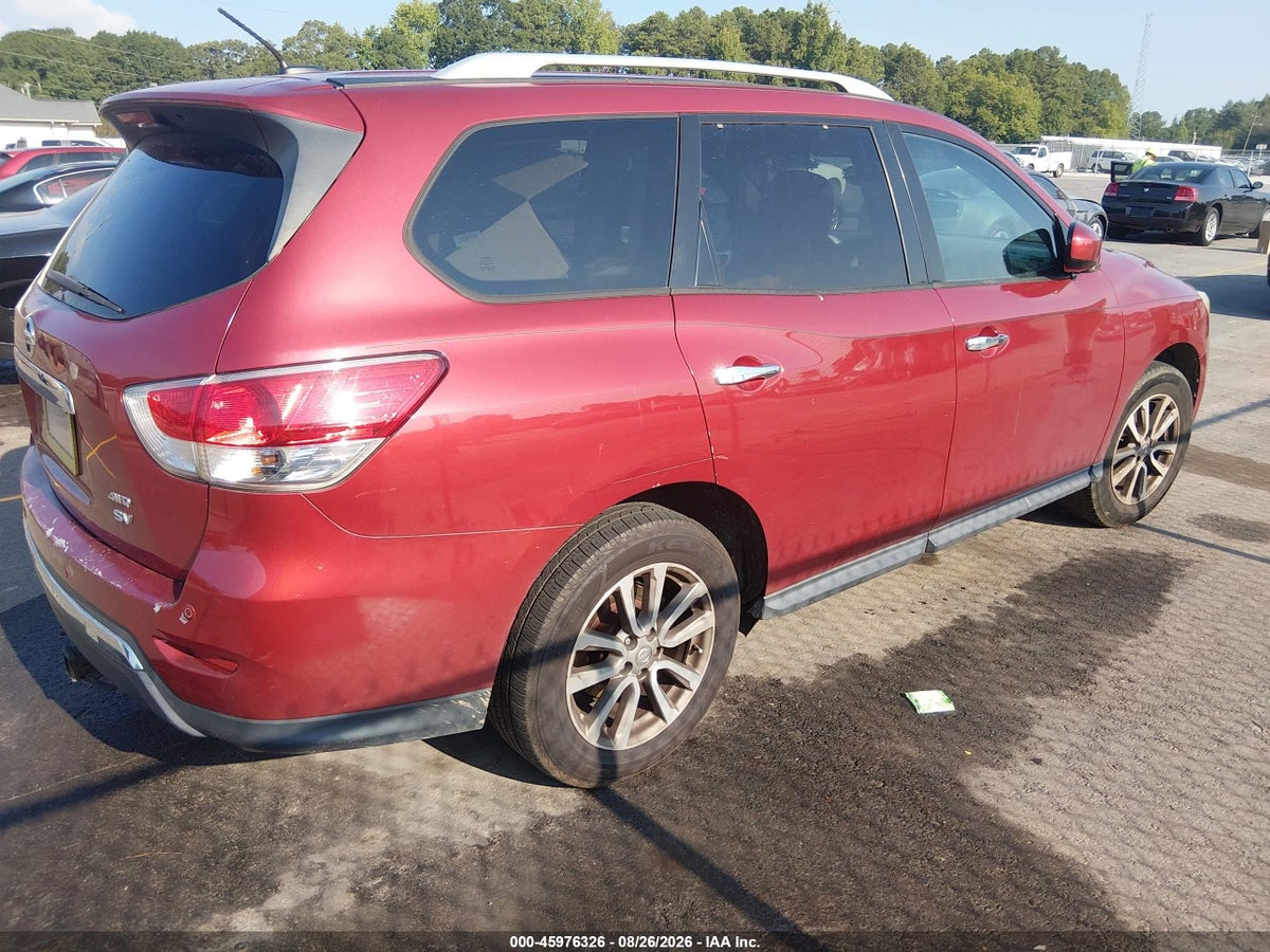 2016 NISSAN PATHFINDER PLATINUM/S/SL/SV — снимка 4