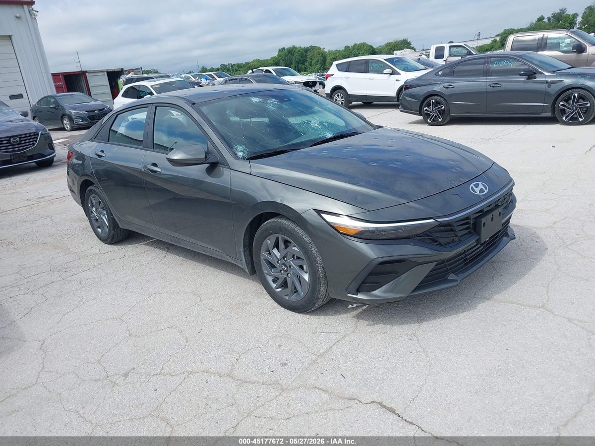 2024 HYUNDAI ELANTRA HYBRID BLUE
