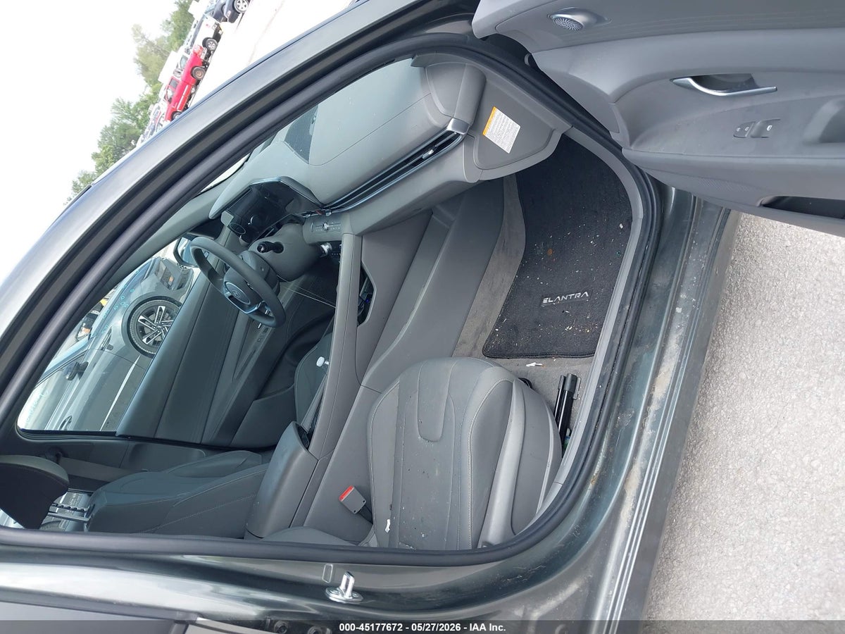 2024 HYUNDAI ELANTRA HYBRID BLUE — снимка 5