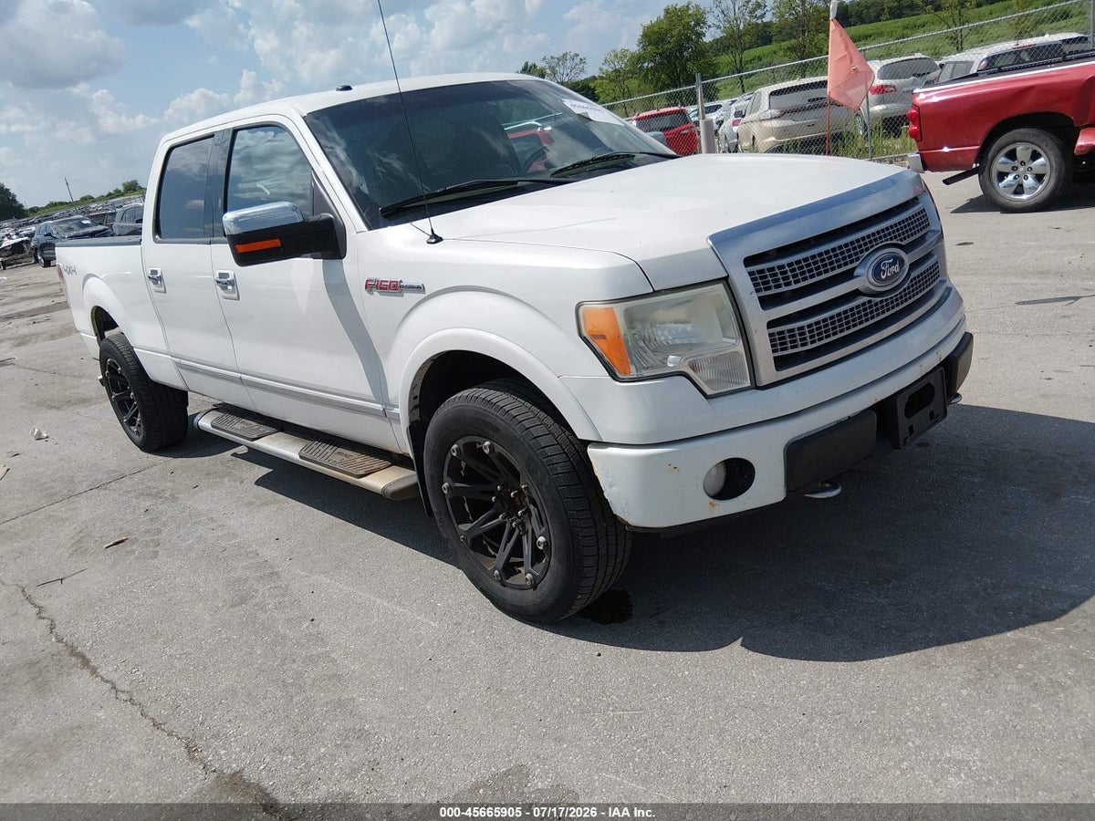 2010 FORD F-150 PLATINUM