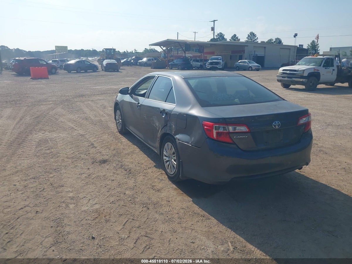 2012 TOYOTA CAMRY LE — снимка 3