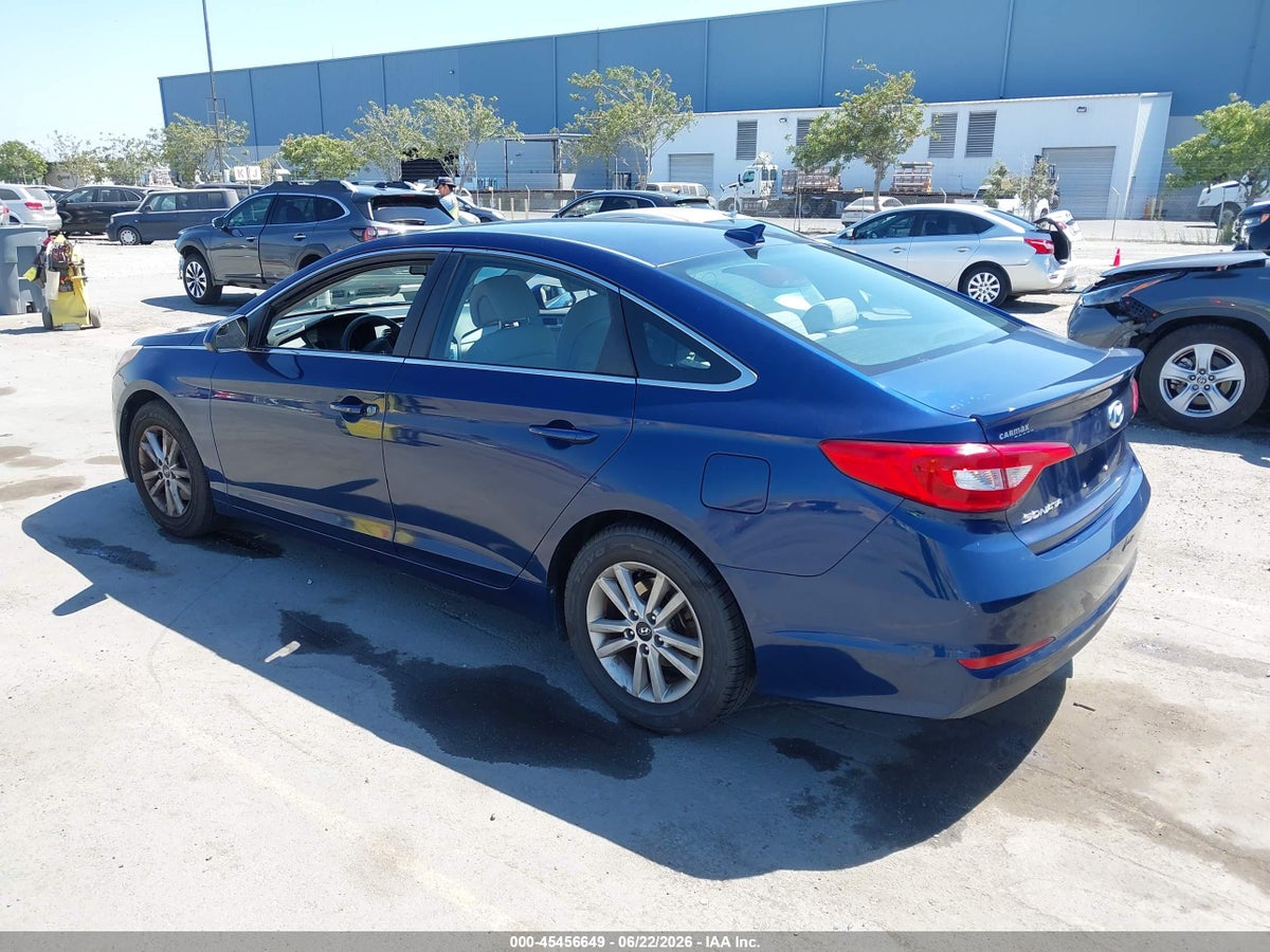 2016 HYUNDAI SONATA SE — снимка 3