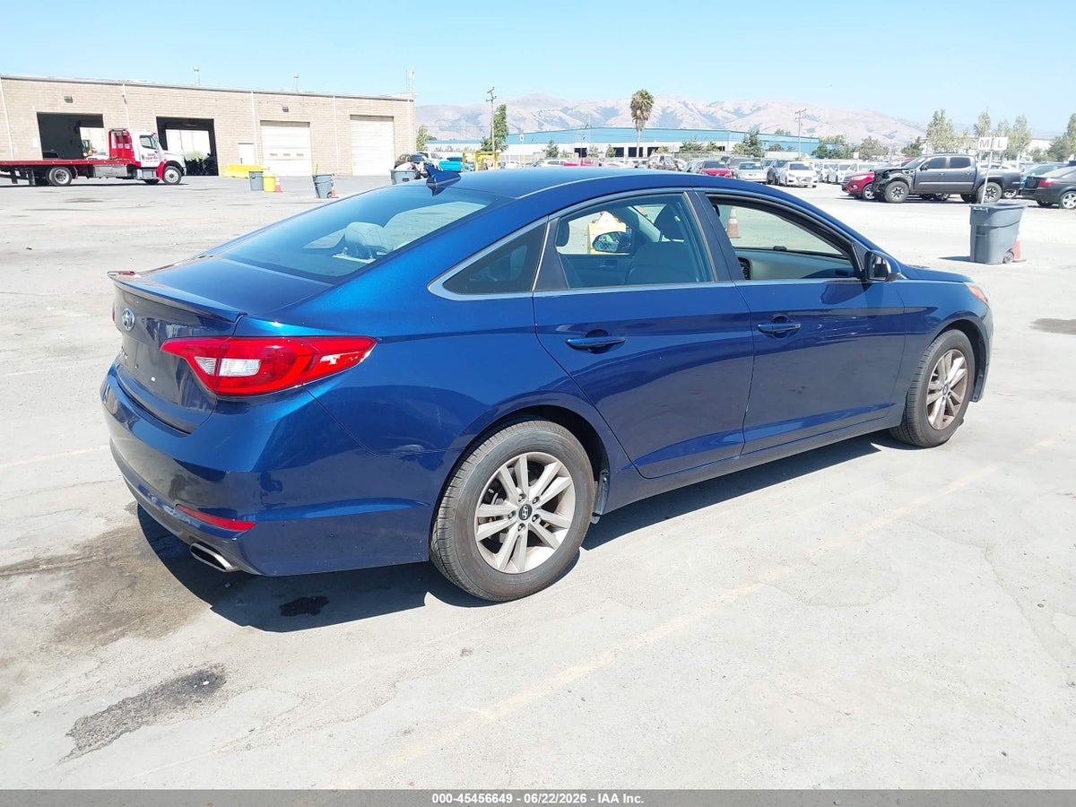 2016 HYUNDAI SONATA SE — снимка 4