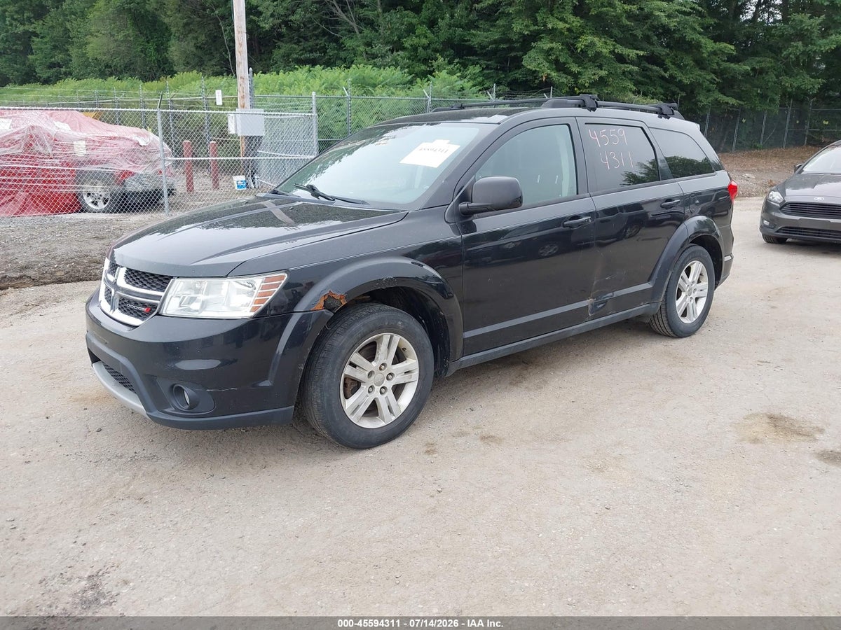 2012 DODGE JOURNEY SXT — снимка 2