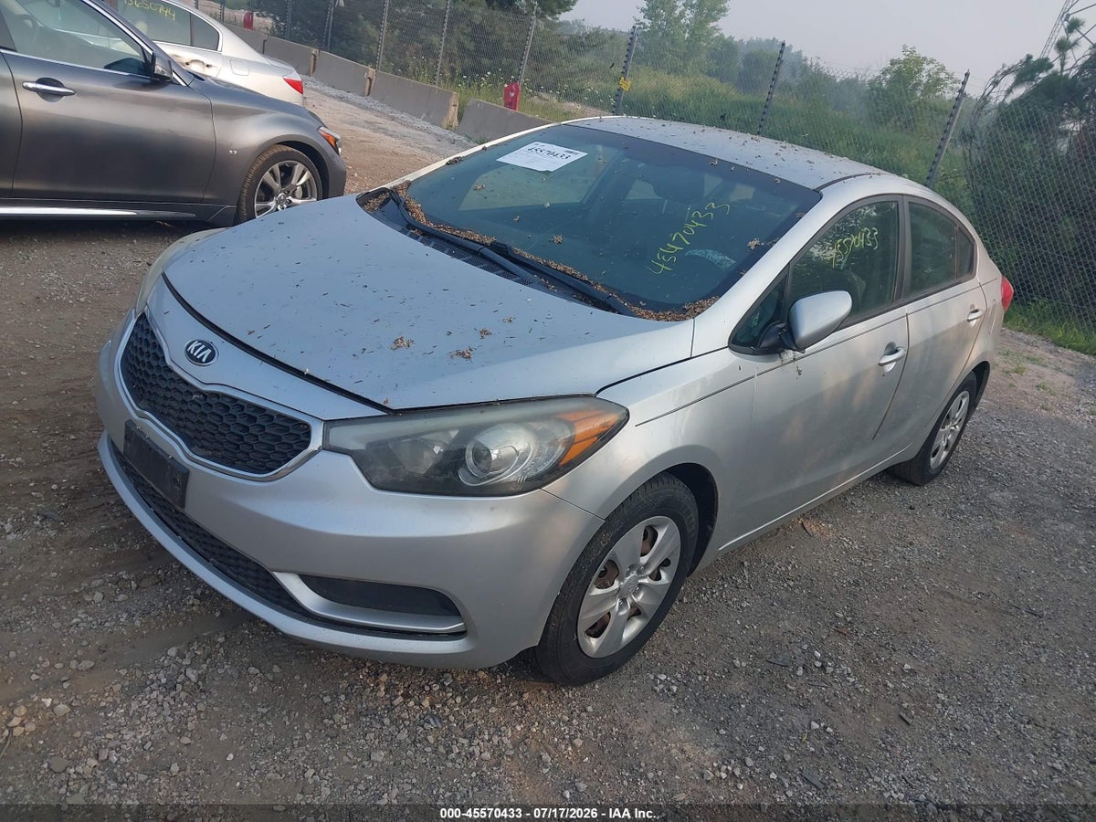 2014 KIA FORTE LX — снимка 2