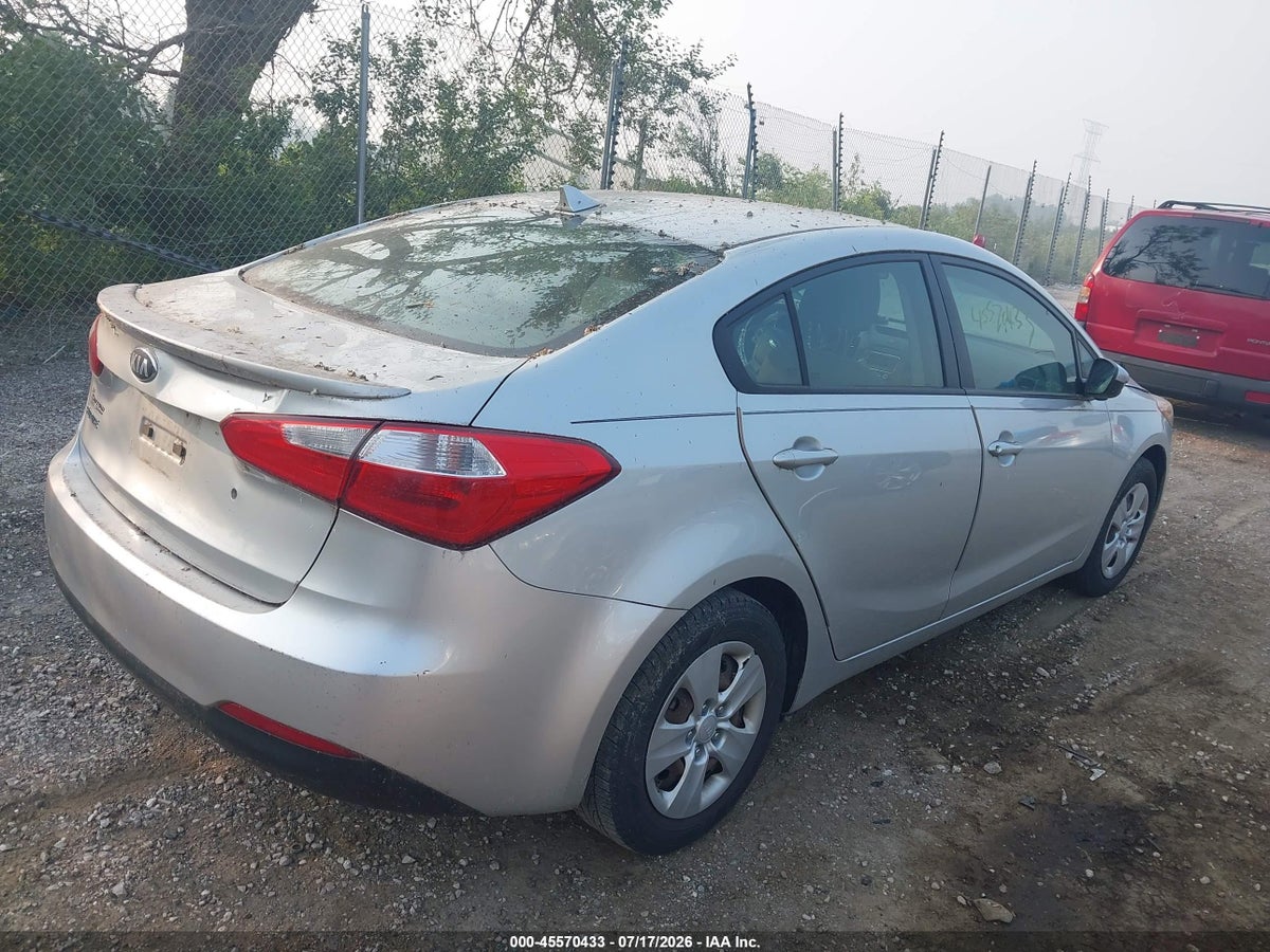 2014 KIA FORTE LX — снимка 4