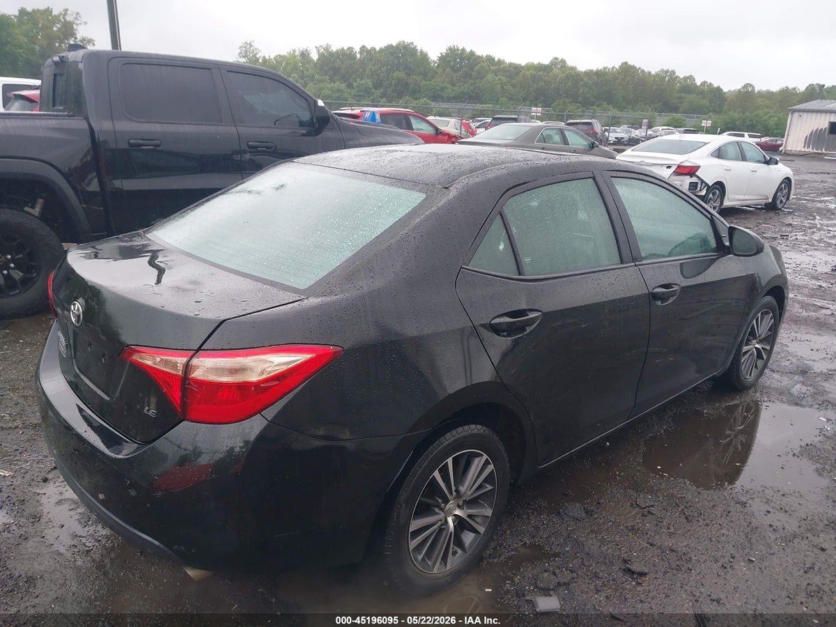 2017 TOYOTA COROLLA LE — снимка 4
