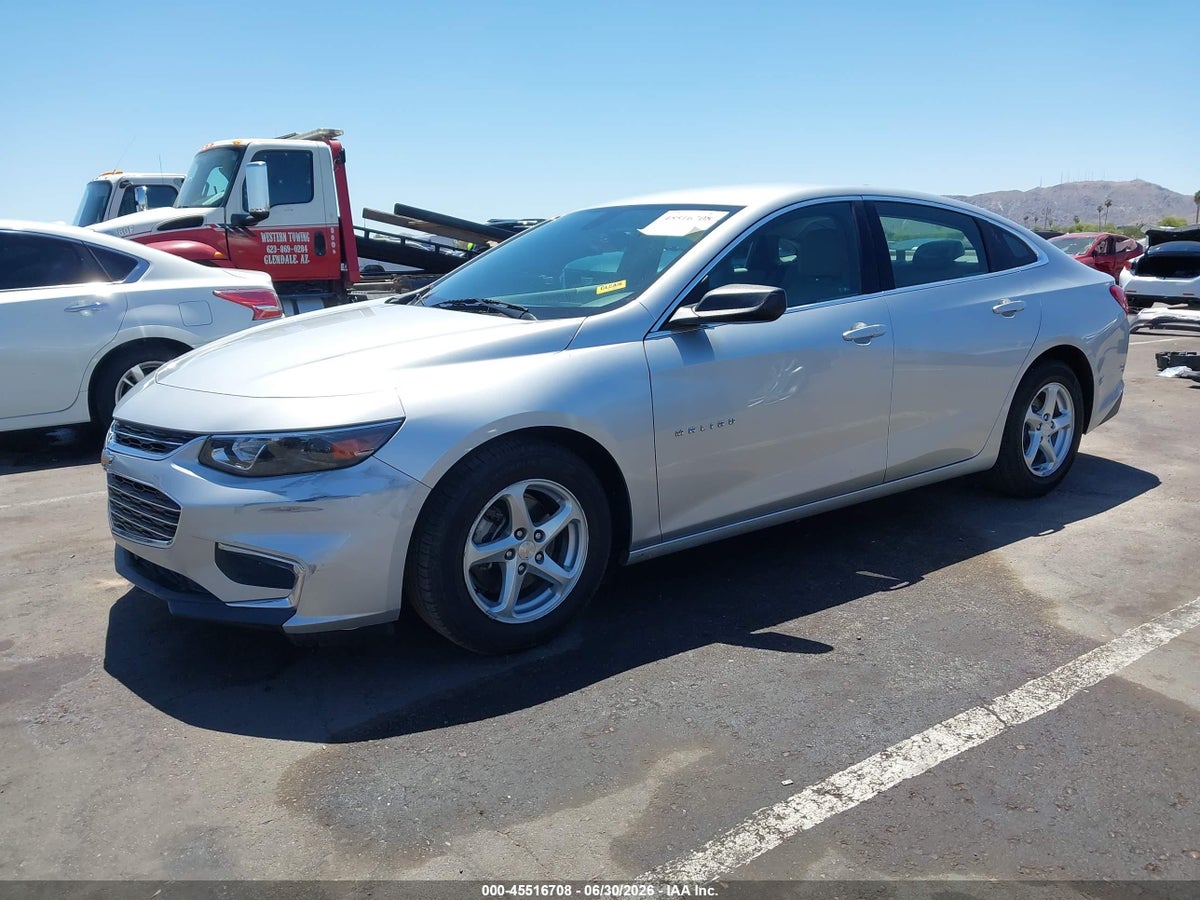 2017 CHEVROLET MALIBU 1FL — снимка 2