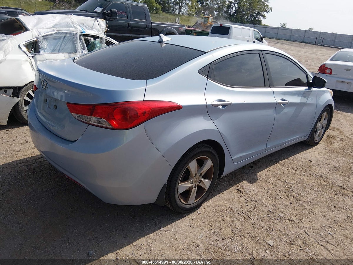 2013 HYUNDAI ELANTRA GLS — снимка 4