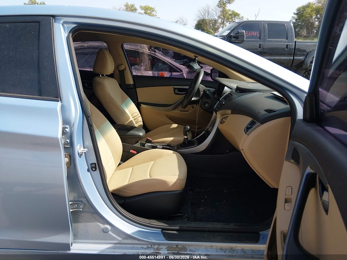 2013 HYUNDAI ELANTRA GLS — снимка 5